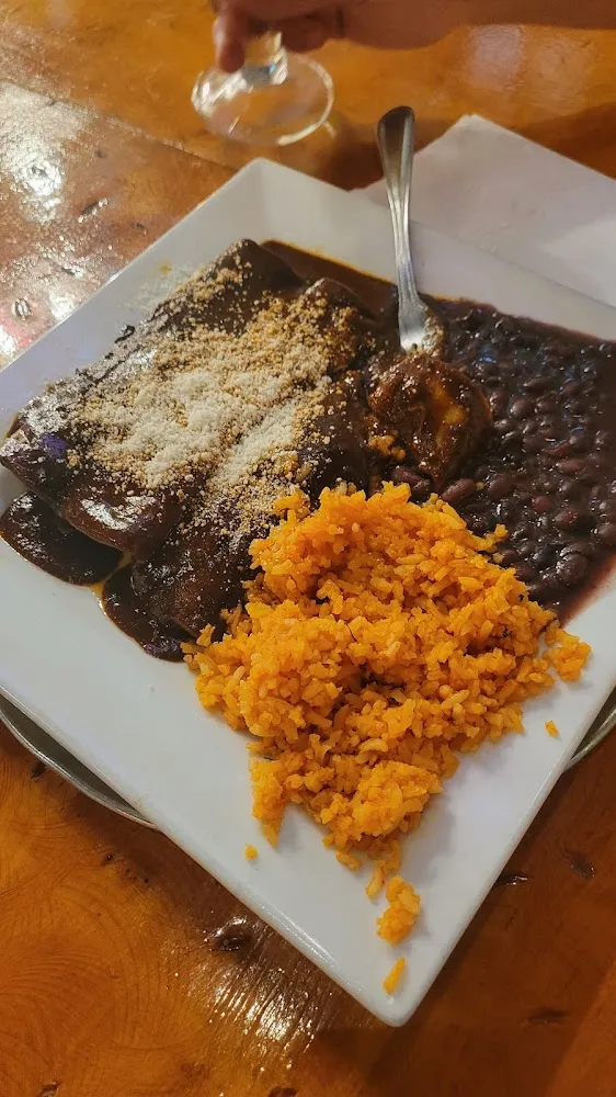 Mole Enchiladas
