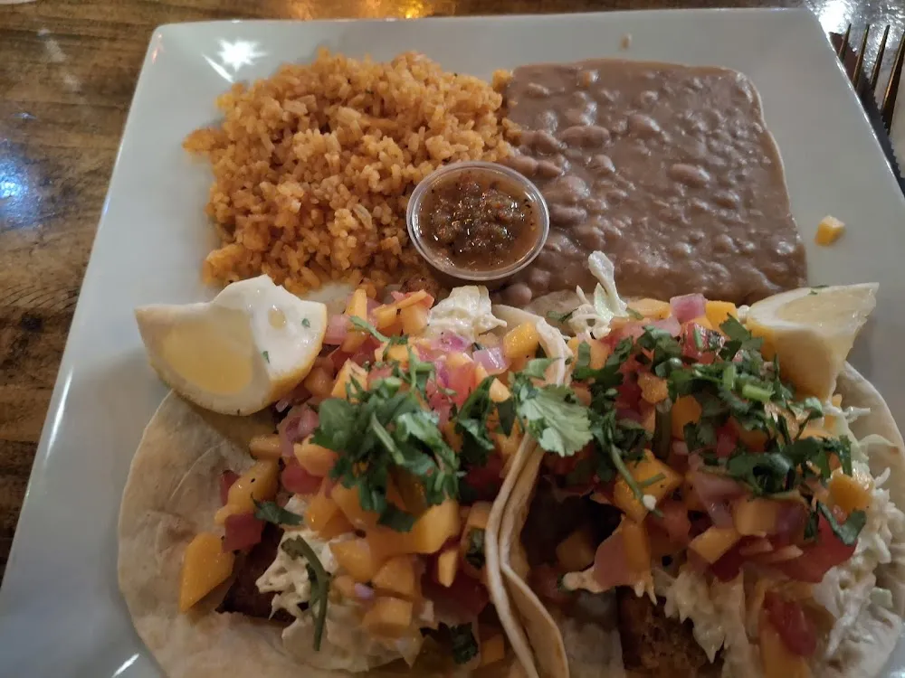 Two Fish Taco Plate